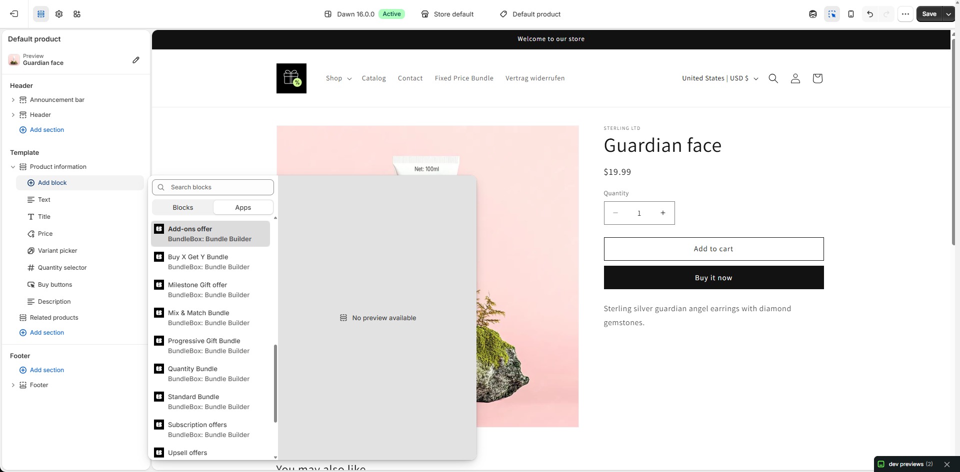 Fixed Price Bundle — Add it to your store
