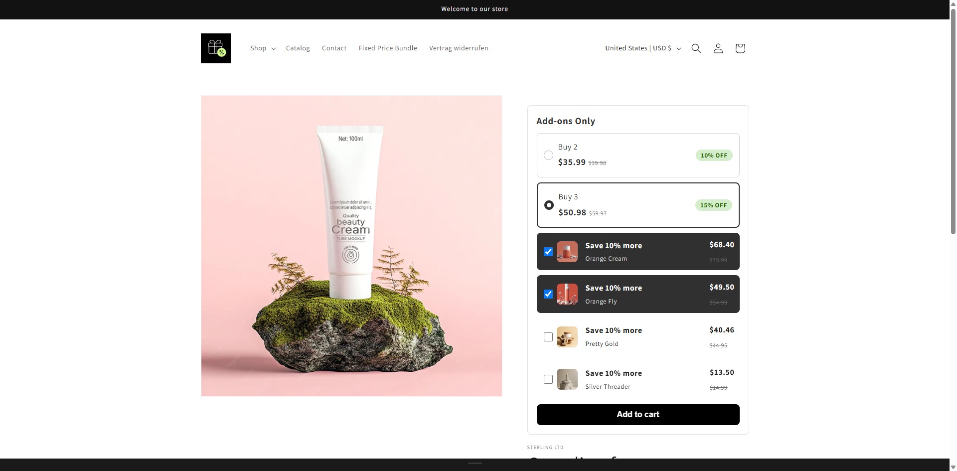 Fixed Price Bundle — Build and test a bundle
