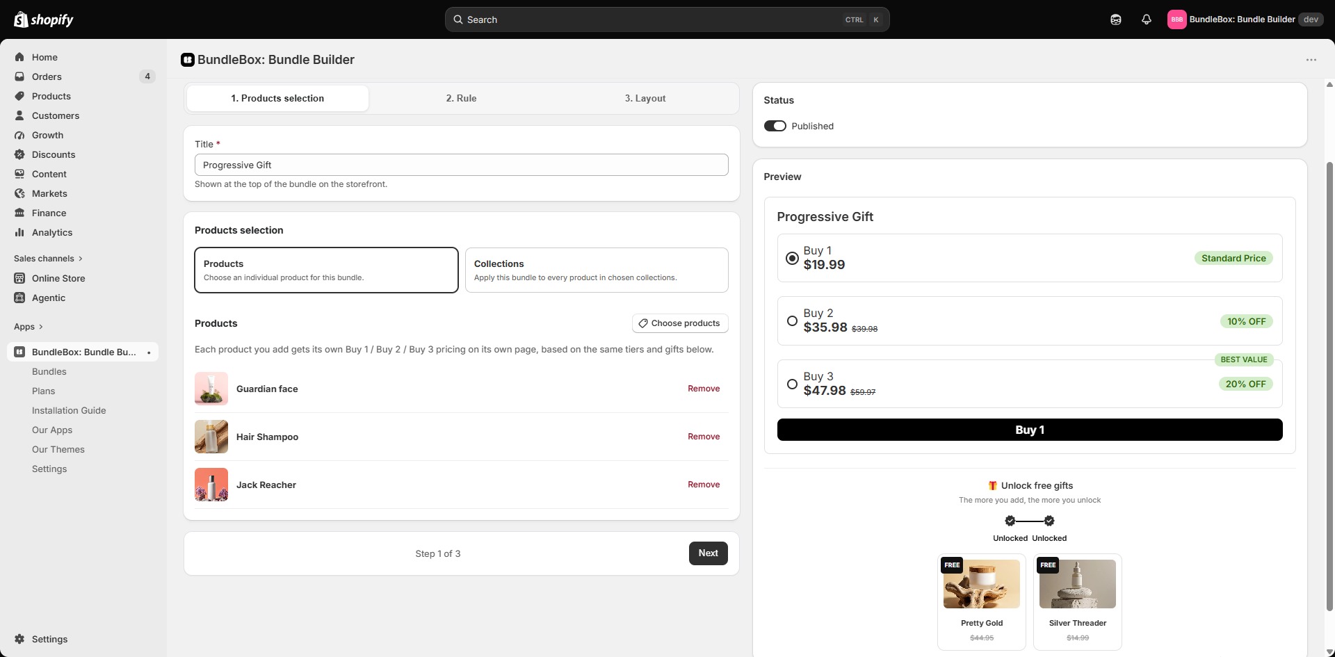 Fixed Price Bundle — Create a Fixed Price Bundle