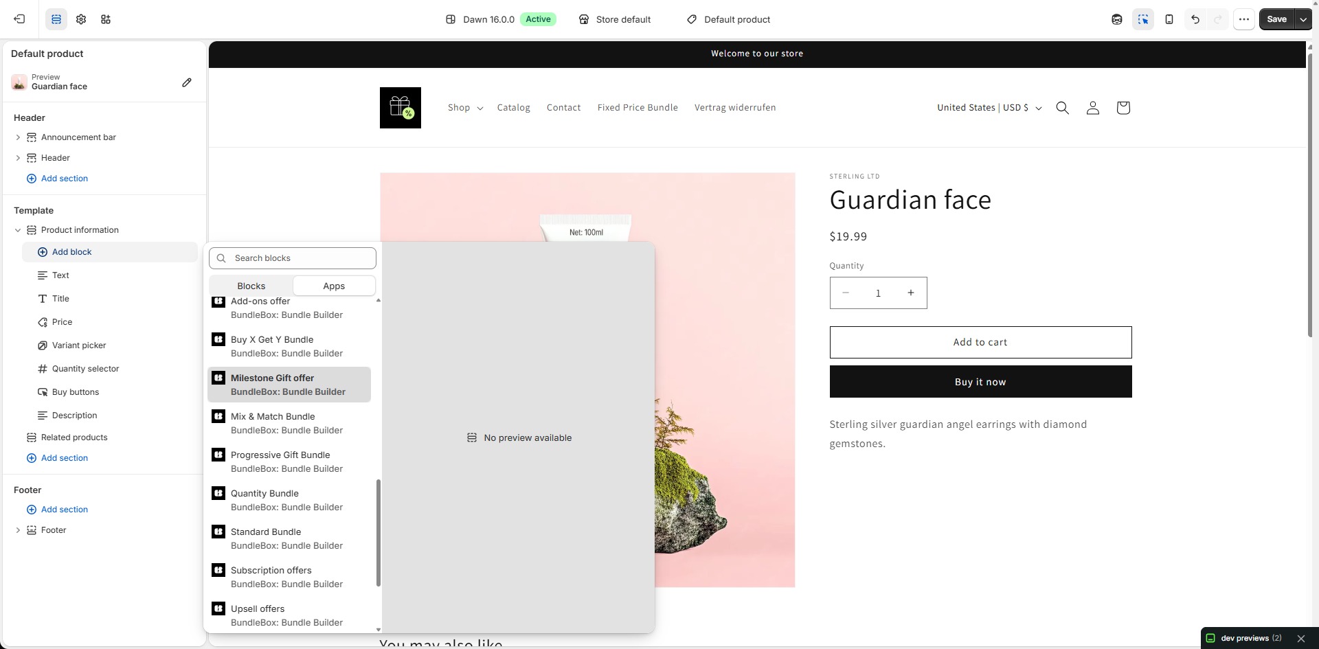 Fixed Price Bundle — Add it to your store